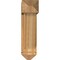 Ekena Millwork Traditional Arts and Crafts Rough Sawn Bracket w/ Offset Brace, Western Red Cedar, 8"W x 26"D x 30"H BKT0806X26X30TRA03RWR - alternate 2
